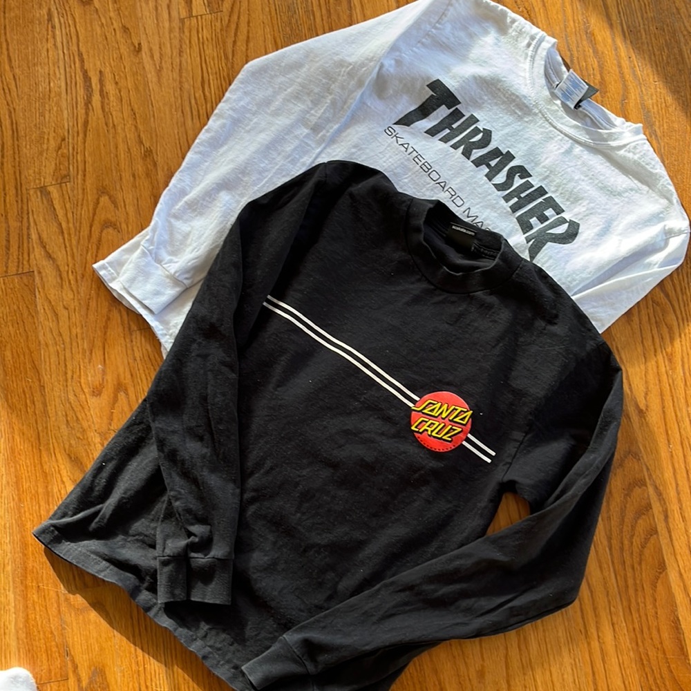 Lot of Santa Cruz tshirts